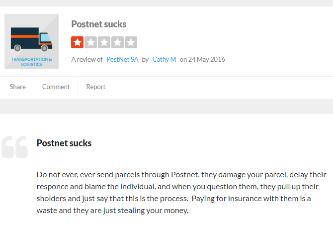 PostNet.com Sucks