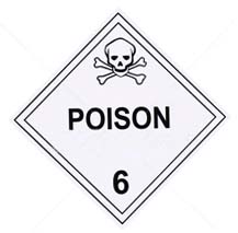 Poison Placard, crooked