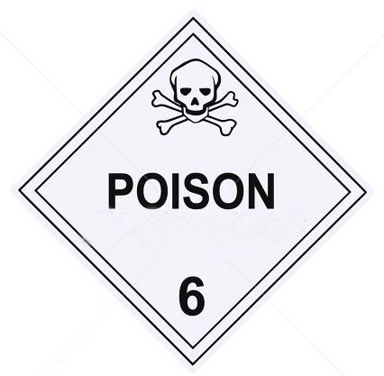 Poison Placard