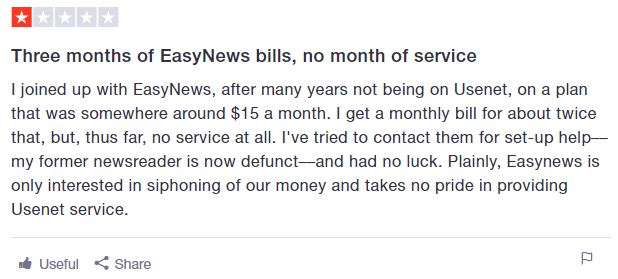 Does Easynews show child pornography?