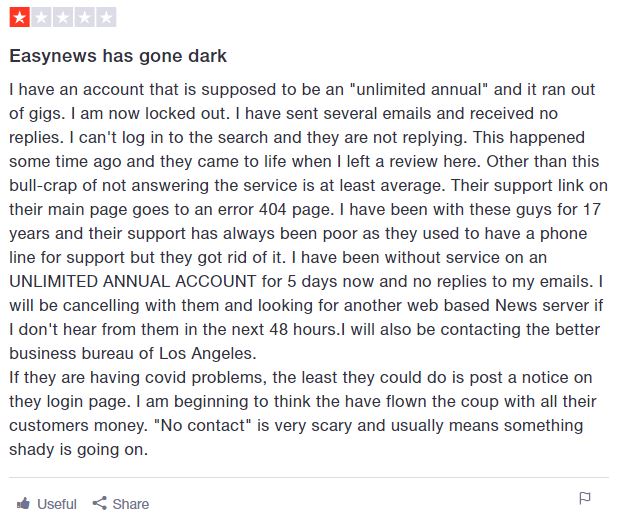 Will Easynews steal from my credit cards?