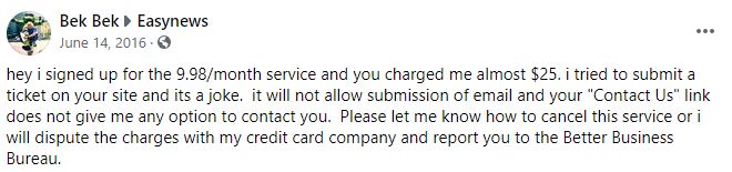 Facebook Easynews Complaint 4