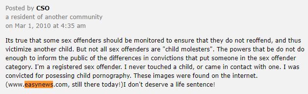 Easynews Sex Offender