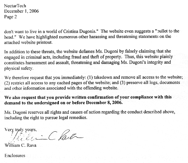 Perkins Letter Page 2